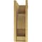 Ekena Millwork 10"W x 20"D x 30"H Classic Alma Rough Cedar Woodgrain TimberThane Corbel, Primed Tan CORUR10X20X30ALMRCPR - alternate 6